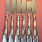 ONEIDA TUSCANY 6 PLACE KNIVES SILVERWARE STAINLESS FLATWARE SATIN 18/10