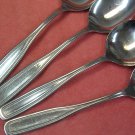 ONEIDA CLASSIC HARMONY WILMINGTON 4 SPOONS NORTHLAND STAINLESS FLATWARE SILVERWARE ONEIDA CLASSIC HARMONY WILMINGTON 4 SPOONS NORTHLAND STAINLESS FLATWARE SILVERWARE