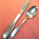 ONEIDA PAUL REVERE YOUTH SPOON & KNIFE COMMUNITY STAINLESS FLATWARE SILVERWARE