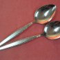 ONEIDA VENETIA 2 PLACE SPOONS COMMUNITY STAINLESS FLATWARE SILVERWARE