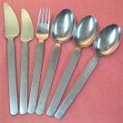 HACKMAN FINLAND UNKNOWN PATTERN 6pc STAINLESS FLATWARE SILVERWARE