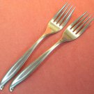 INTERNATIONAL TRADEWINDS JAMAICA 2 PLACE FORKS STAINLESS FLATWARE SILVERWARE