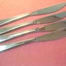 GOURMET SETTINGS CARRY ON GS 4 BUTTER SPREADERS STAINLESS FLATWARE SILVERWARE