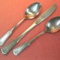 ROGERS Co SRB 113 SRB113 KNIFE &2 SPOONS STAINLESS FLATWARE SILVERWARE