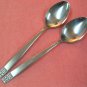 ROGERS CO DANESMORE 2 TEASPOONS STAINLESS FLATWARE SILVERWARE