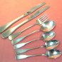 ONEIDA COLONIAL BOSTON MINUTE MAN YANKEE CLIPPER 7pc SSS STAINLESS FLATWARE SILVERWARE