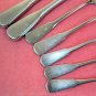 ONEIDA COLONIAL BOSTON MINUTE MAN YANKEE CLIPPER 7pc SSS STAINLESS FLATWARE SILVERWARE