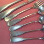ONEIDA COLONIAL BOSTON MINUTE MAN YANKEE CLIPPER 7pc SSS STAINLESS FLATWARE SILVERWARE