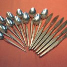 ONEIDA SHADOW WEAVE 18pc WEST BEND STAINLESS FLATWARE SILVERWARE