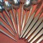 ONEIDA SHADOW WEAVE 18pc WEST BEND STAINLESS FLATWARE SILVERWARE