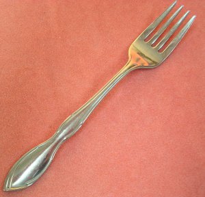 GORHAM CHANSON SALAD FORK STEGOR STAINLESS FLATWARE SILVERWARE