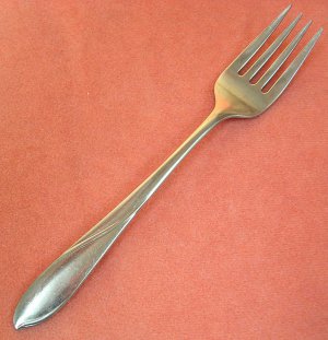 GORHAM LISA SALAD FORK AMERICRAFT STAINLESS FLATWARE SILVERWARE
