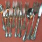 ONEIDA MANSFIELD BAR BERRY CRANFORD 12pc LTD WM ROGERS GLOSSY STAINLESS FLATWARE SILVERWARE