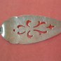 INTERNATIONAL CAMILLE DEEPSILVER PIERCED DESSERT SERVER 1971 SILVERWARE FLATWARE