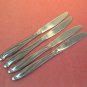 REED & BARTON EDGARTOWN SELECT 4 KNIVES STAINLESS FLATWARE SILVERWARE