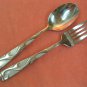 ONEIDA TUSCANY PLACE SPOON & FORK SILVERWARE STAINLESS FLATWARE SATIN 18/10
