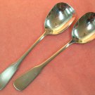 ONEIDA COLONIAL BOSTON MINUTE MAN YANKEE CLIPPER 2 SUGAR SSS STAINLESS FLATWARE SILVERWARE
