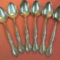 MSI MERCHANDISE SERVICE INC HAMPTON COURT 6 PLACE SPOONS STAINLESS FLATWARE SILVERWARE