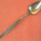 NORTHCRAFT unknown pattern black floral  PLACE SPOON STAINLESS FLATWARE SILVERWARE