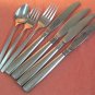 ONEIDA MELISSA 7pc LTD WM A ROGERS PREMIER STAINLESS FLATWARE SILVERWARE