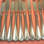 ONEIDA USA GALA or IMPULSE SALAD FORK &10 PLACE KNIVES STAINLESS FLATWARE SILVERWARE
