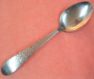 GODINGER TEASPOON unknown pattern HAMMERED  STAINLESS FLATWARE SILVERWARE