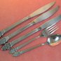 ONEIDA NORDIC CROWN 5pc DELUXE STAINLESS FLATWARE SILVERWARE