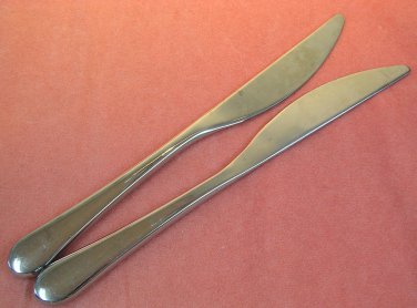 GOURMET SETTINGS WINDERMERE 2 KNIVES GS STAINLESS FLATWARE SILVERWARE