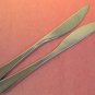 GOURMET SETTINGS WINDERMERE 2 KNIVES GS STAINLESS FLATWARE SILVERWARE