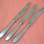 GOTTLIEB-HAMMESFAHR unknown pattern 3 KNIVES STAINLESS FLATWARE SILVERWARE