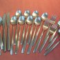 INTERNATIONAL BRENTWOOD GARDEN MANOR 18pc STAINLESS FLATWARE SILVERWARE