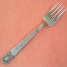 HANFORD FORGE MYSTIQUE SALAD FORK STAINLESS FLATWARE SILVERWARE
