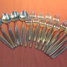 REED & BARTON RDS 9 RDS9 18pc SELECT STAINLESS FLATWARE SILVERWARE