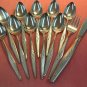 ONEIDA WOODMERE COMMUNITY 12pc STAINLESS FLATWARE SILVERWARE