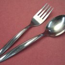 INTERNATIONAL TOPIC SPOON & FORK INSICO STAINLESS FLATWARE SILVERWARE
