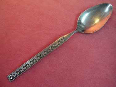INTERNATIONAL FORECAST PLACE SPOON DECORATOR STAINLESS FLATWARE SILVERWARE