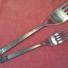 St REGIS SRE 1 SRE1 SERVING & SALAD FORKS STAINLESS FLATWARE SILVERWARE