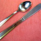 CAMBRIDGE CELESTE GOLD TEASPOON & KNIFE STAINLESS FLATWARE SILVERWARE