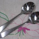 RETRONEAU KENT PLACE & 2 SUGAR SPOONS STAINLESS FLATWARE SILVERWARE