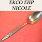 EKCO NICOLE TEASPOON EPH HOME PRODUCTS STAINLESS STEEL FLATWARE SILVERWARE