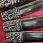 ONEIDA AZTEC or ENCORE SPOON 2FORKS 4KNIVES LTD WM A ROGERS STAINLESS FLATWARE SILVERWARE