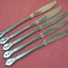BARCLAY GENEVE BAG 5 BAG5 5 KNIVES STAINLESS FLATWARE SILVERWARE BARCLAY GENEVE BAG 5 BAG5 5 KNIVES STAINLESS FLATWARE SILVERWARE