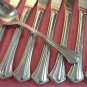 REED & BARTON JULIENNE TEASPOON &7 KNIVES STAINLESS FLATWARE SILVERWARE