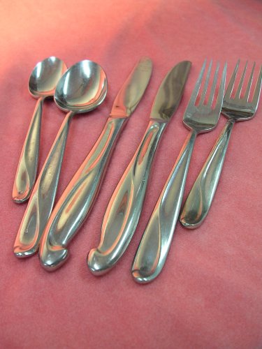 REED & BARTON EDGARTOWN 6 pc SELECT STAINLESS FLATWARE SILVERWARE