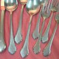 ONEIDA ROGERS SUMMER MIST CASSANDRA LIMELIGHT 8pc STAINLESS FLATWARE SILVERWARE