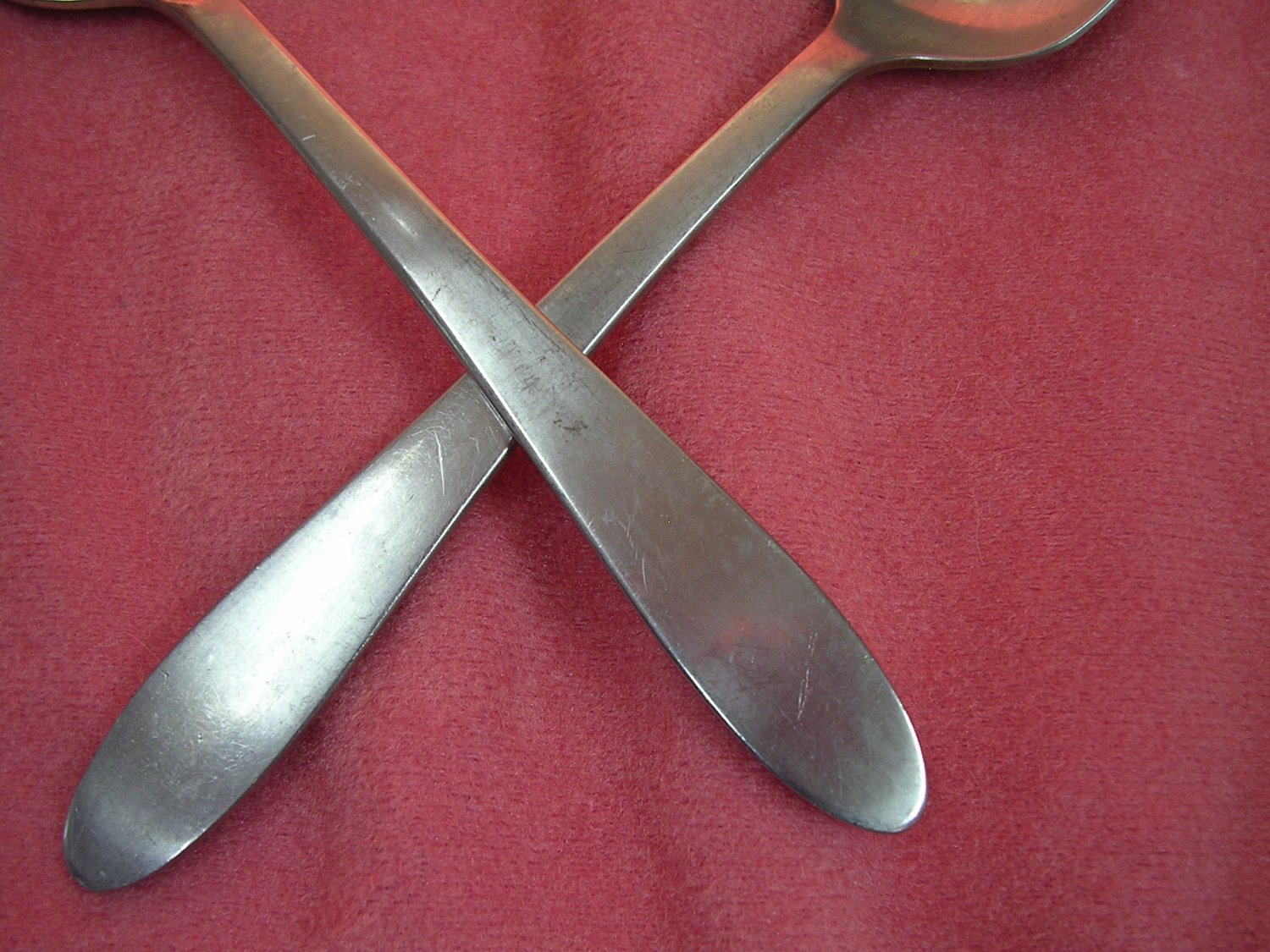 ONEIDA GLEN COVE TAPER KNIFE &4SPOONS 6FORKS ALL AMERICAN STAINLESS