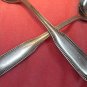 SALEM 1776 SOLID SERVING SPOONS (2) STAINLESS SILVERWARE FLATWARE