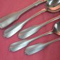 ONEIDA SATIN GLORIA 5pc LTD WM A ROGERS PREMIER STAINLESS FLATWARE SILVERWARE