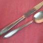 GORHAM SCULPTURA PLACE SPOON & KNIFE STEGOR STEGORCRAFT STAINLESS FLATWARE SILVERWARE