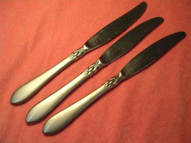 ONEIDA SIMBA 3 PLACE KNVES STAINLESS FLATWARE SILVERWARE